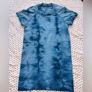 lululemon athletica Blue Tie-Dye swiftly tech